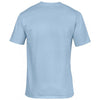 Gildan Men's Light Blue Premium Cotton T-Shirt