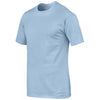 Gildan Men's Light Blue Premium Cotton T-Shirt