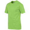 Gildan Men's Lime Premium Cotton T-Shirt
