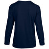 Gildan Youth Navy Performance Long Sleeve T-Shirt