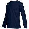Gildan Youth Navy Performance Long Sleeve T-Shirt