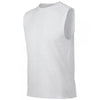 Gildan Men's White Performance Sleeveless T-Shirt