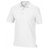 Gildan Men's White Performance Double Pique Polo Shirt