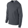 Gildan Men's Dark Heather Ultra Cotton Long Sleeve T-Shirt