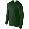 Gildan Men's Forest Ultra Cotton Long Sleeve T-Shirt