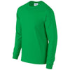 Gildan Men's Irish Green Ultra Cotton Long Sleeve T-Shirt