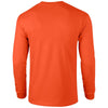 Gildan Men's Orange Ultra Cotton Long Sleeve T-Shirt