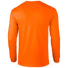 Gildan Men's Safety Orange Ultra Cotton Long Sleeve T-Shirt