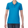 Gildan Women's Sapphire Performance Double Pique Polo Shirt