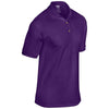 Gildan Men's Purple DryBlend Jersey Polo Shirt