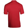 Gildan Men's Red DryBlend Jersey Polo Shirt