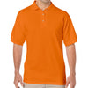 Gildan Men's Safety Orange DryBlend Jersey Polo Shirt