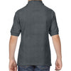 Gildan Youth Dark Heather DryBlend Double Pique Polo Shirt