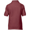 Gildan Youth Maroon DryBlend Double Pique Polo Shirt
