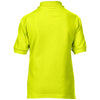 Gildan Youth Safety Green DryBlend Double Pique Polo Shirt