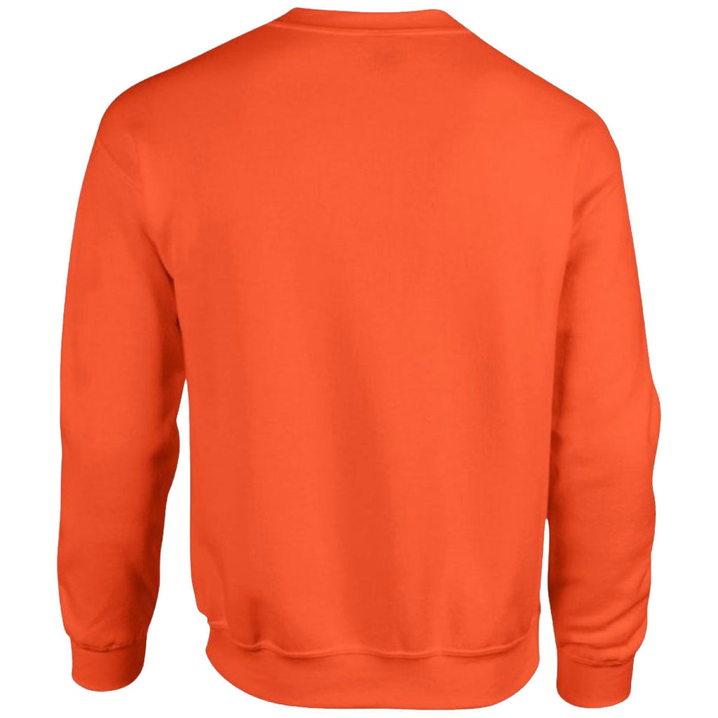 Gildan Men's Orange Heavy Blend Sweatshirt