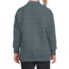 Gildan Youth Dark Heather Heavy Blend Drop Shoulder Sweatshirt