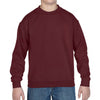 Gildan Youth Maroon Heavy Blend Drop Shoulder Sweatshirt