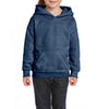 Gildan Youth Heather Sport Dark Navy Heavy Blend Hooded Sweatshirt