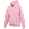Gildan Youth Light Pink Heavy Blend Hooded Sweatshirt