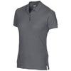 Gildan Women's Charcoal DryBlend Double Pique Polo Shirt