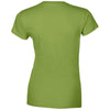 Gildan Women's Kiwi SoftStyle Fitted Ringspun T-Shirt