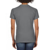 Gildan Women's Charcoal SoftStyle Double Pique Polo Shirt