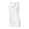 Gildan Women's White SoftStyle Tank Top