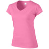 Gildan Women's Azalea SoftStyle V Neck T-Shirt