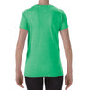 Gildan Women's Heather Irish Green SoftStyle Deep Scoop T-Shirt