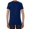 Gildan Women's Navy SoftStyle Deep Scoop T-Shirt