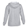 Gildan Women's Sport Grey Heavy Blend Zip Hooded Sweatshirt
