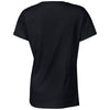 Gildan Women's Black Heavy Cotton T-Shirt