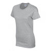 Gildan Women's Sport Grey Heavy Cotton T-Shirt
