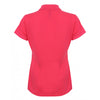 Henbury Women's Fuchsia Modern Fit Cotton Pique Polo Shirt