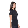 Henbury Women's Navy Stretch Cotton Pique Polo Shirt