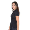 Henbury Women's Navy Stretch Cotton Pique Polo Shirt