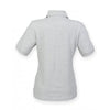 Henbury Women's Heather Poly/Cotton Pique Polo Shirt