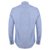 Henbury Men's Blue Modern Long Sleeve Slim Fit Oxford Shirt