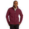 Port Authority Men's Maroon Core Soft Shell Jacket