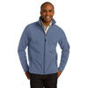 Port Authority Men's Navy Heather Core Soft Shell Jacket
