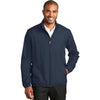 Port Authority Men's Dress Blue Navy Zephyr Full-Zip Jacket