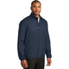 Port Authority Men's Dress Blue Navy Zephyr Full-Zip Jacket