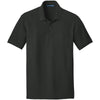 k100p-port-authority-black-polo