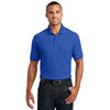 Port Authority Men's True Royal Core Classic Pique Pocket Polo