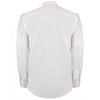 Kustom Kit Men's White Long Sleeve Classic Fit Business Shirt