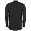 Kustom Kit Men's Black Long Sleeve Classic Fit Workforce Shirt