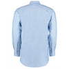 Kustom Kit Men's Light Blue Long Sleeve Classic Fit Workwear Oxford Shirt