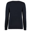 Kustom Kit Women's Navy Arundel Cotton Acrylic V Neck Sweater