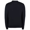 Kustom Kit Men's Navy Long Sleeve Arundel Knitted Polo